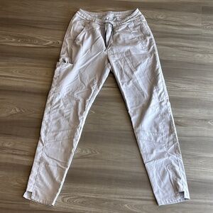 Grey's Anatomy Light Gray/Blue Women's Jogger Scrub Bottoms